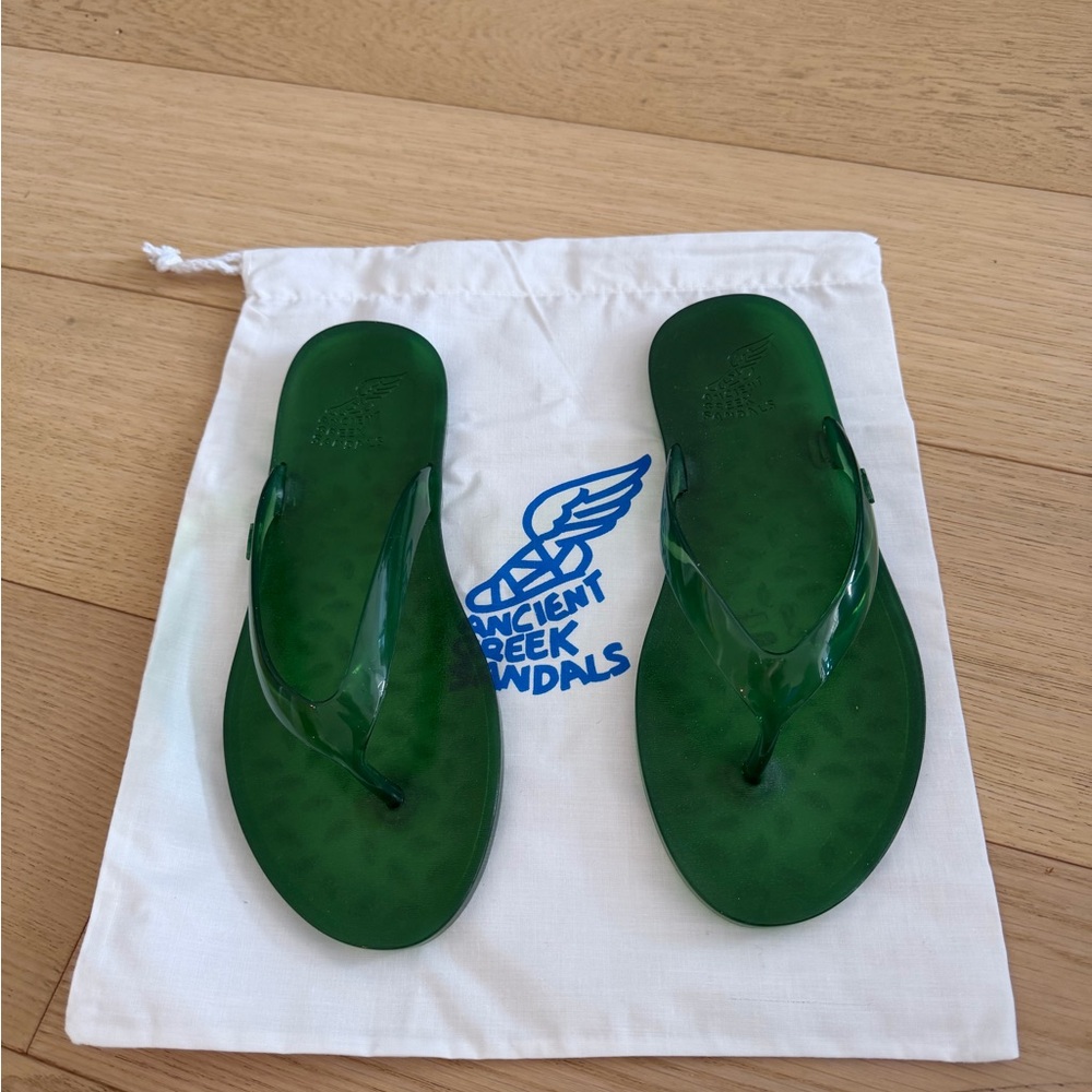 Ancient Greek Sandals Jelly Flip Flops